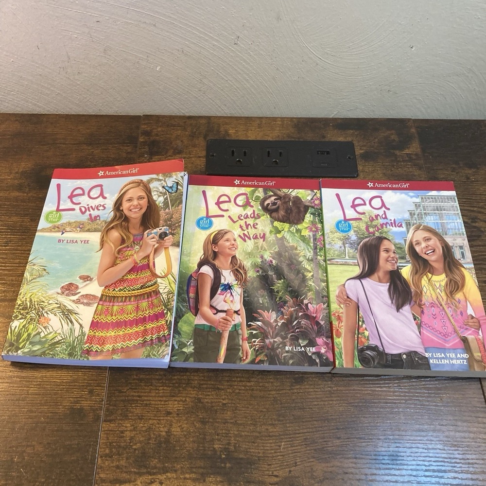 American Girl Lea Clark Books 1-3 By Lisa Yee - Girl Of The Year 2016